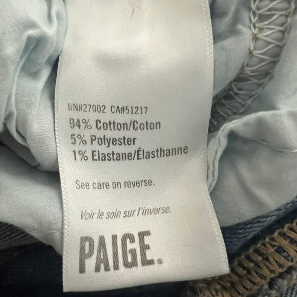 PAIGE Women's Drew Cargo Pockets Jeans size 27 - Picture 8 of 9